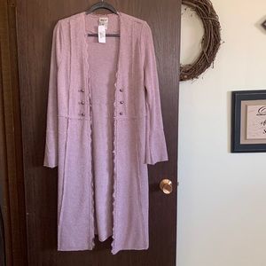 Long lavender duster!